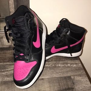 Nike Swoosh pink and black